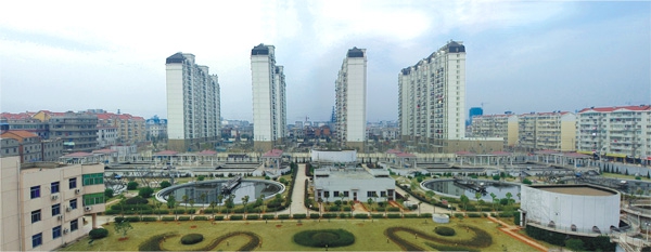 江西最大污水處理廠——南昌朝陽(yáng)污水處理廠二期工程（省、市優(yōu)良工程，獲滕王閣杯）